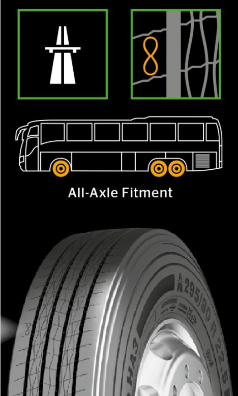 Anvelopă Vară CONTINENTAL COACH HA3 295/80 R22.5 154/149M  
